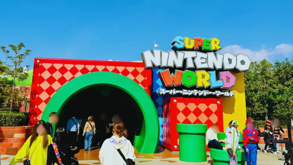 Super Nintendo World Entrance