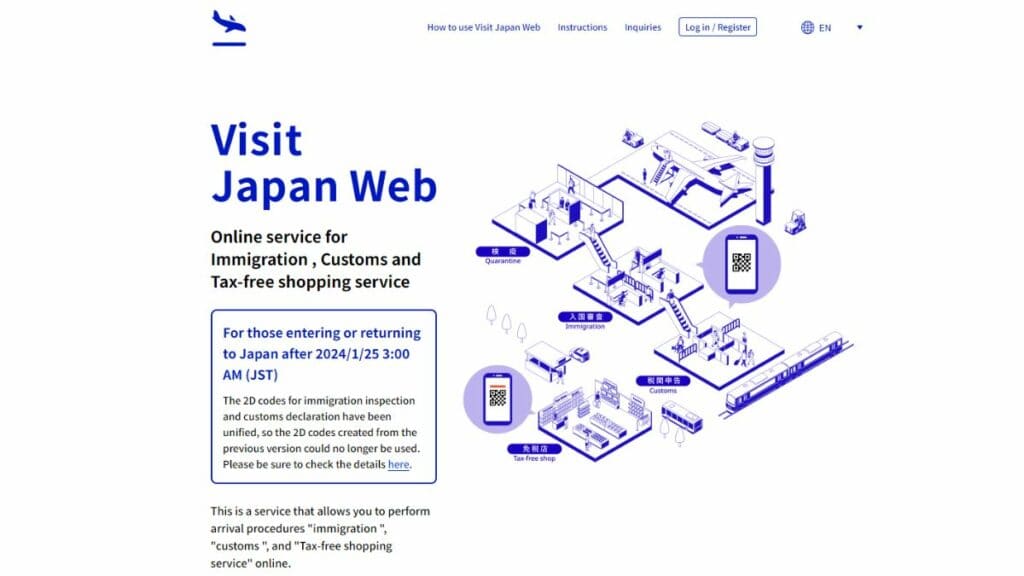 How to Use Visit Japan Web For Immigration and Customs in 2024?