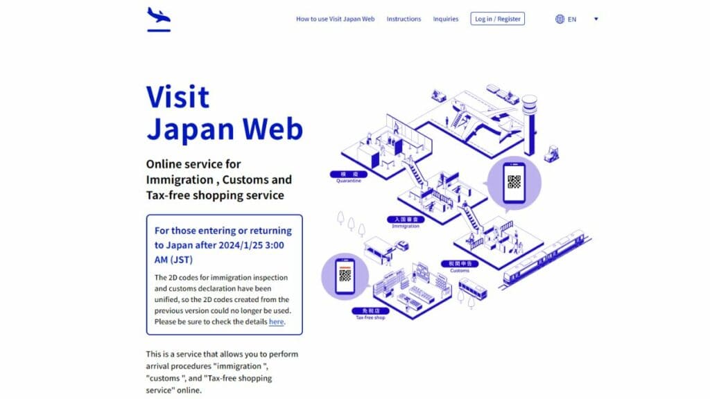 visit japan web review completed