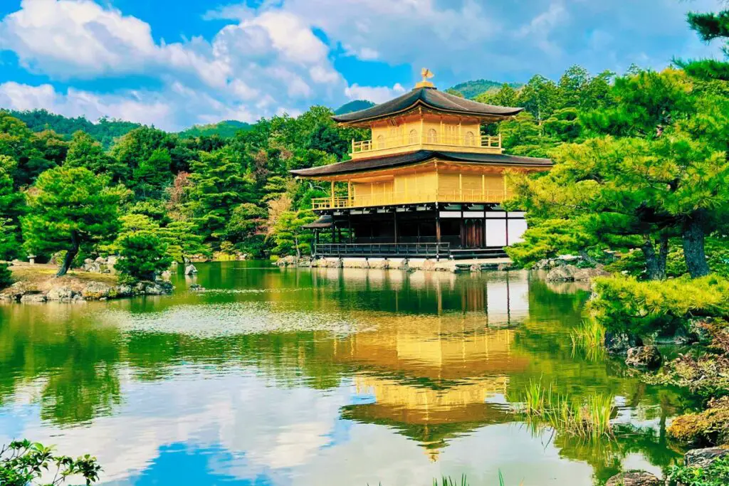 Kinkaku-ji and pond