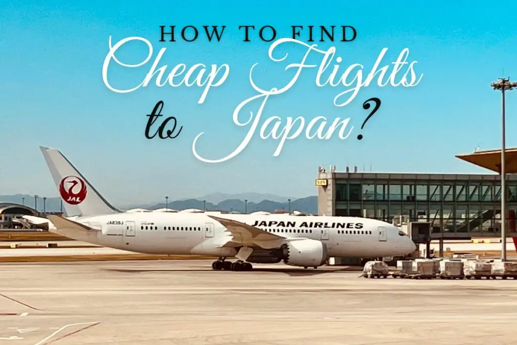 find cheap flights to Japan