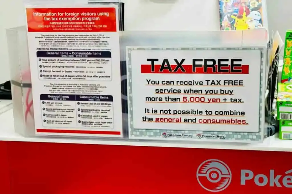 Tax Free info