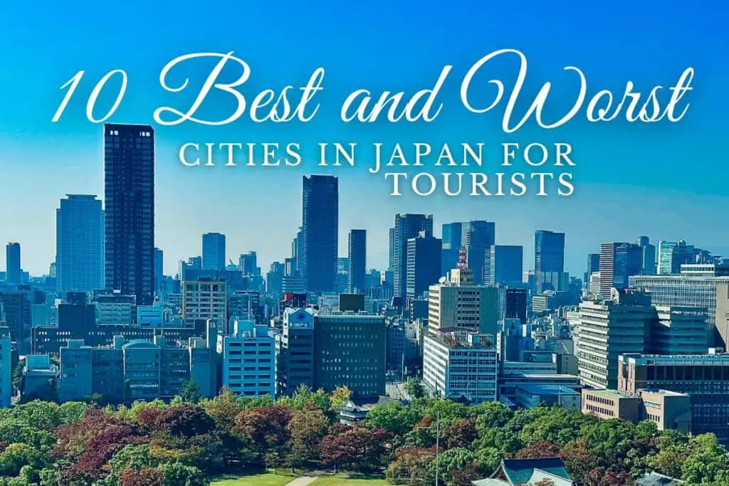 Best and worst cities in Japan